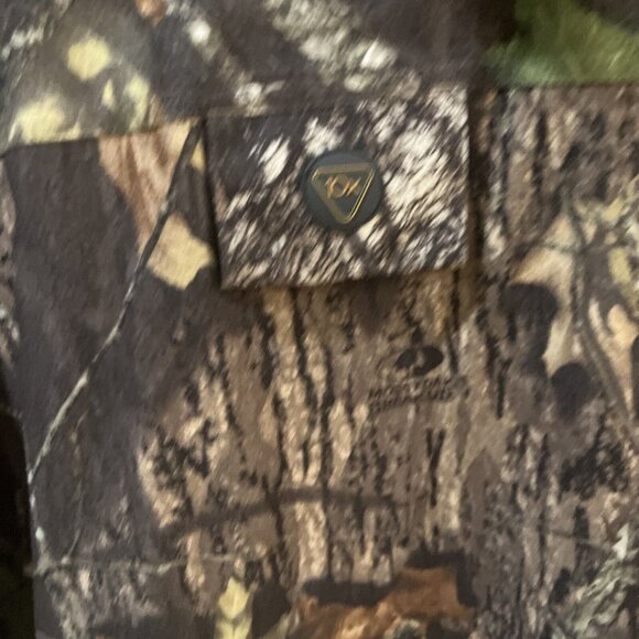 10X Brand Camo Jacket Mossy Oak Break Up Infinity Hooded Hunting Coat Men XL - Picture 14 of 16